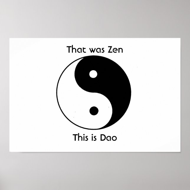 That Was zen Poster (Front)