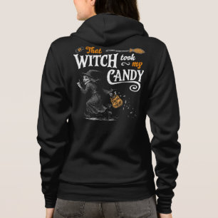 That Witch Took My Candy Dark Front & Back Hoodie