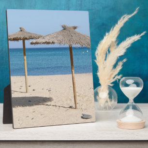 Thatch Beach Umbrellas Plaque