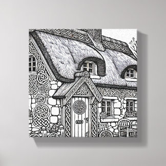 Thatch Cottage #20 Canvas Print