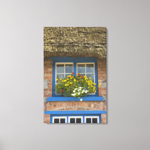 Thatched cottage, Adare, County Limerick, Canvas Print