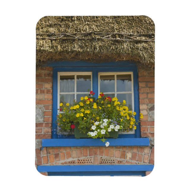 Thatched cottage, Adare, County Limerick, Magnet (Vertical)