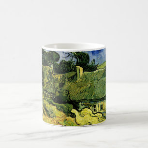Thatched Cottages, Cordeville by Vincent van Gogh Coffee Mug