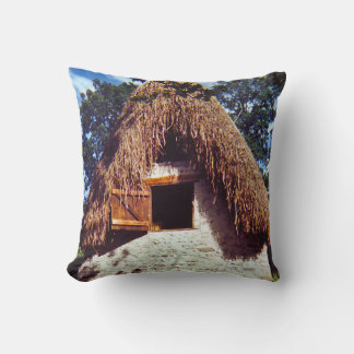 Thatched Roof Hut Cushion