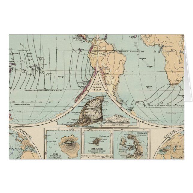 Thatigkeit des Erdinnern Atlas Map (Front Horizontal)