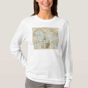 Thatigkeit des Erdinnern Atlas Map T-Shirt