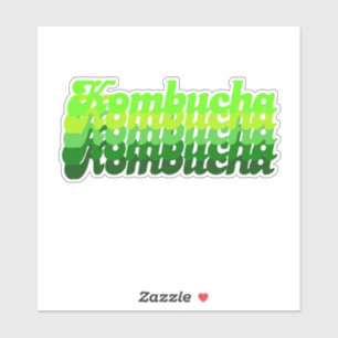 Thats 70's Kombucha - Vinyl Sticker