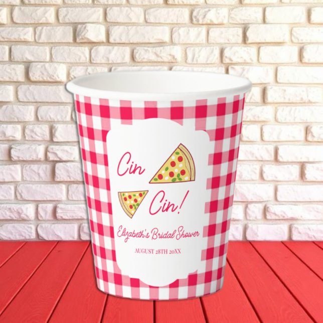 That's Amore Bridal Shower Paper Cups (Creator Uploaded)