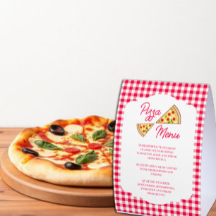That's Amore Bridal Shower Pizza Menu