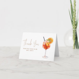 That's Amore Bridal Shower Thank You  Card