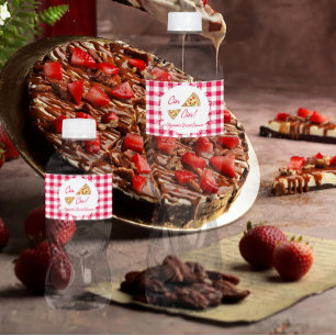 That's Amore Bridal Shower Water Bottle Label