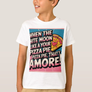 "That's Amore! Funny Retro Pizza Lover Vintage Typ T-Shirt