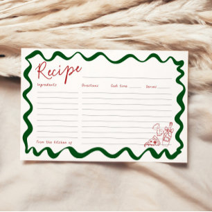 That's Amore Italian Bridal Shower Recipe Card