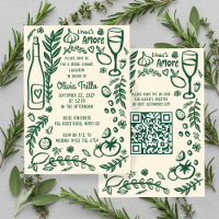 That's Amore Italian Food CUSTOM Bridal Shower QR