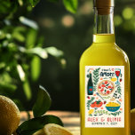 That's Amore Italian Food CUSTOM Wedding Favor Rectangular Sticker<br><div class="desc">Perfect STICKER for a romantic Italian themed party - Wedding, save the date, engagement party, shower, anniversary party. FULLY CUSTOMIZABLE! Click on “Personalize” above to edit the text. Click "edit using design tool" to adjust the fonts, colors and placements. Check my shop for different designs and colors too. Design is...</div>