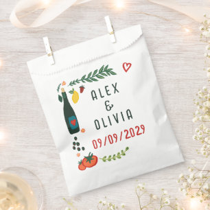 That's Amore Italian Food CUSTOM Wedding  Favour Bags