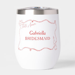 That's Amore Italian Personalised Bridesmaid