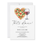 That's Amore! Italian Pizza Wine Bridal Shower