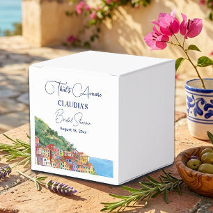 That's Amore Italian Riviera Bridal Shower Favour Box