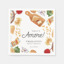 That's Amore Italian Script Bridal Shower