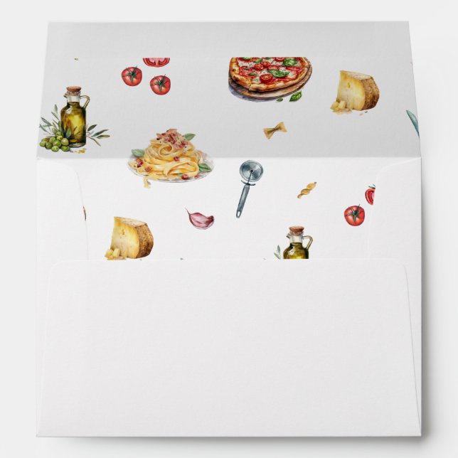 That's amore Italian Style Personalised Envelope (Back (Bottom))