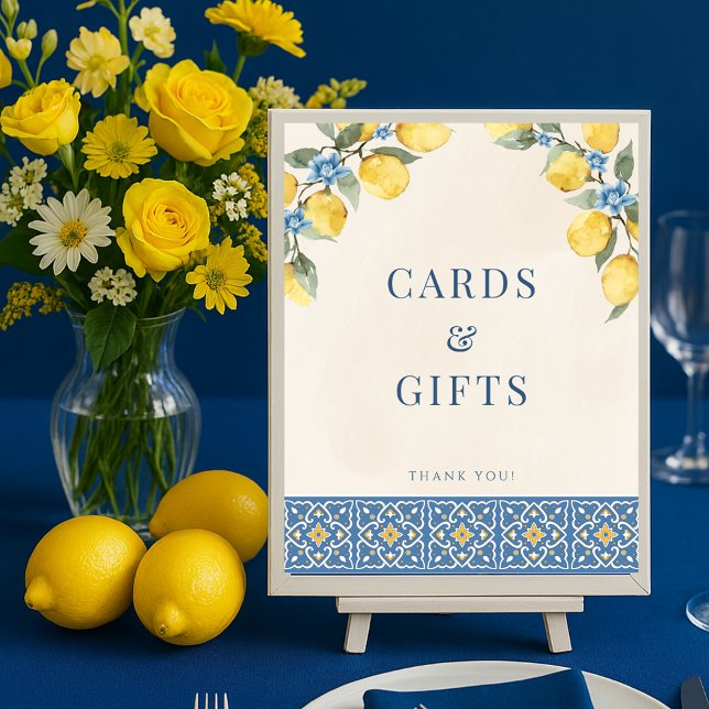 That's Amore Lemon Cards & Gifts Sign Poster (That's Amore Lemon Cards Gifts Sign Poster)