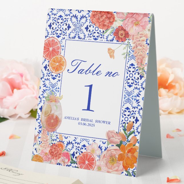 Thats amore orange Mediterranean bridal shower (In SItu (Wedding))