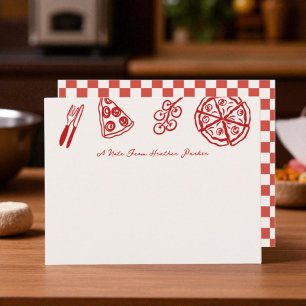 That's Amore Pizza Party Pizza Themed Personalised Card