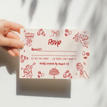 That's Amore! Red Italian RSVP