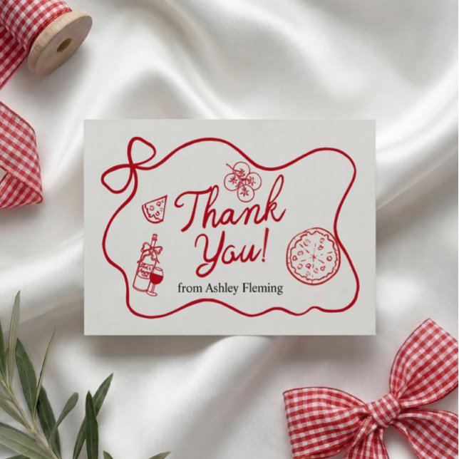 That's Amore Thank You Card (Creator Uploaded)