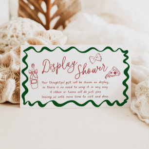 That's Amore Unwrapped Gift Italian Bridal Shower Enclosure Card