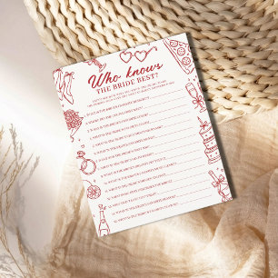 That's Amore Who knows Bride Best Bridal Game