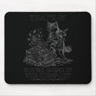 That's going in the compost shiba inu gardening mouse mat