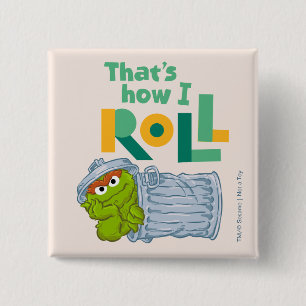 That's How I Roll 15 Cm Square Badge