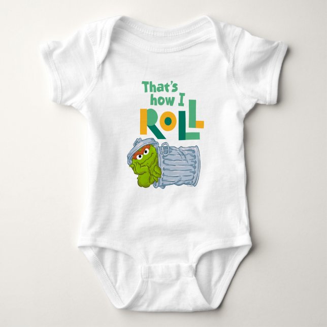 That's How I Roll Baby Bodysuit (Front)