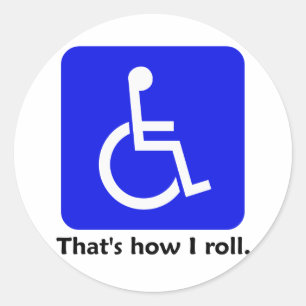 That's how I roll. Sticker