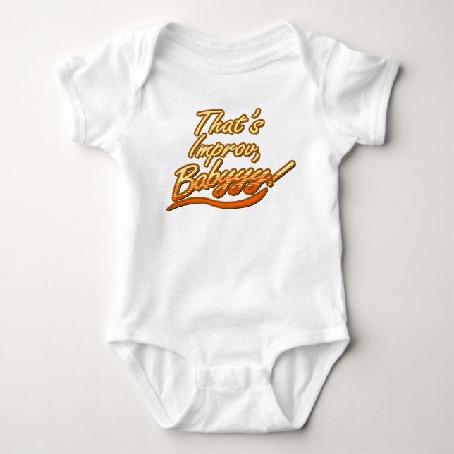That's Improv Baby One-Piece Bodysuit (Front)