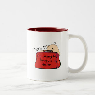 That's it Poppy Two-Tone Coffee Mug