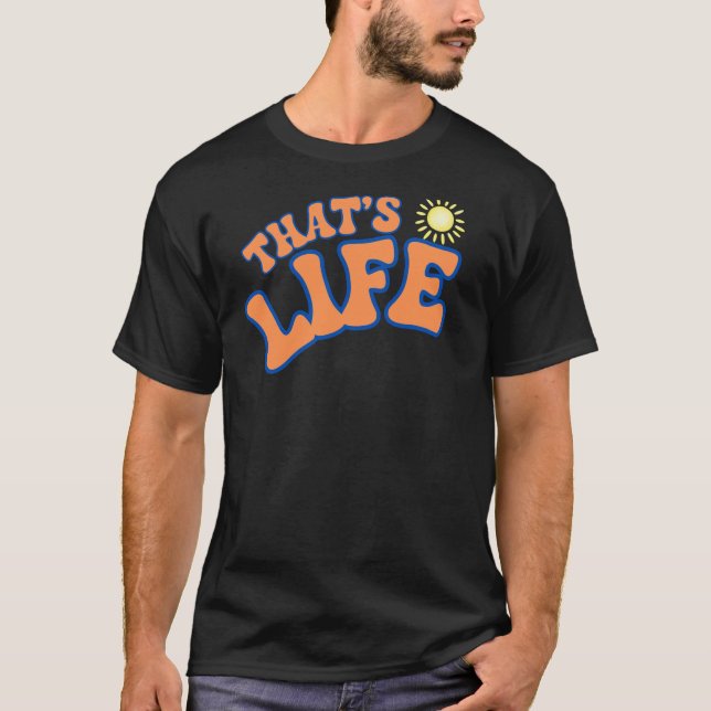THAT'S LIFE FUN SUMMER DESIGN T-SHIRT (Front)