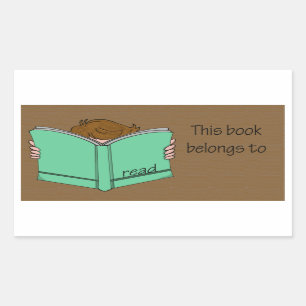 That's my book 1 rectangular sticker