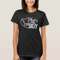 Thats My Boy Custom Baseball Mum Softball Mama 