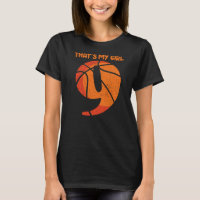 Thats My Girl Basketball Girl Player Number 9
