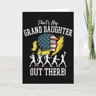 Thats My Grand Daughter Out There Softll Love Gran Card