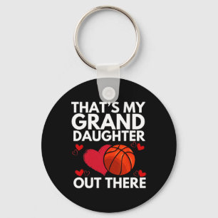 That's My Granddaughter Out There Grandparent Sket Key Ring