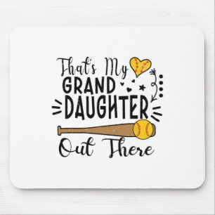 That's My Granddaughter Out There Softll Grandma G Mouse Mat