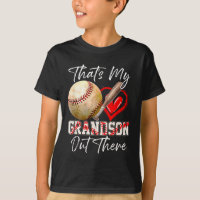 That's My Grandson Out There Baseball Grandma Moth