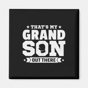 That's My Grandson Out There Kickboxing Grandparen Magnet