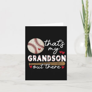 That's My Grandson Out There Sell Grandma Mothers Card