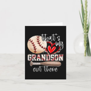That's My Grandson Out There Sell Grandma Mothers Card