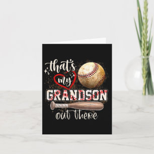 That's My Grandson Out There Sell Grandma Mothers Card